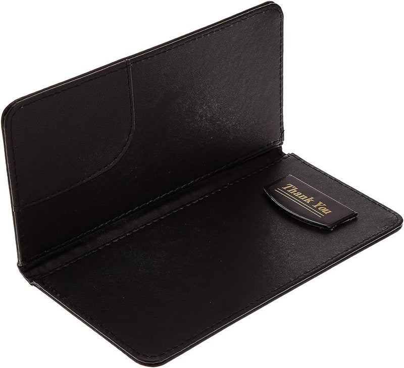 Home محفظة فواتير أنيقة بتصميم جلدية للمطاعم - 11x23 سم - مقدم فواتير طعام عالي الجودة - Image 5